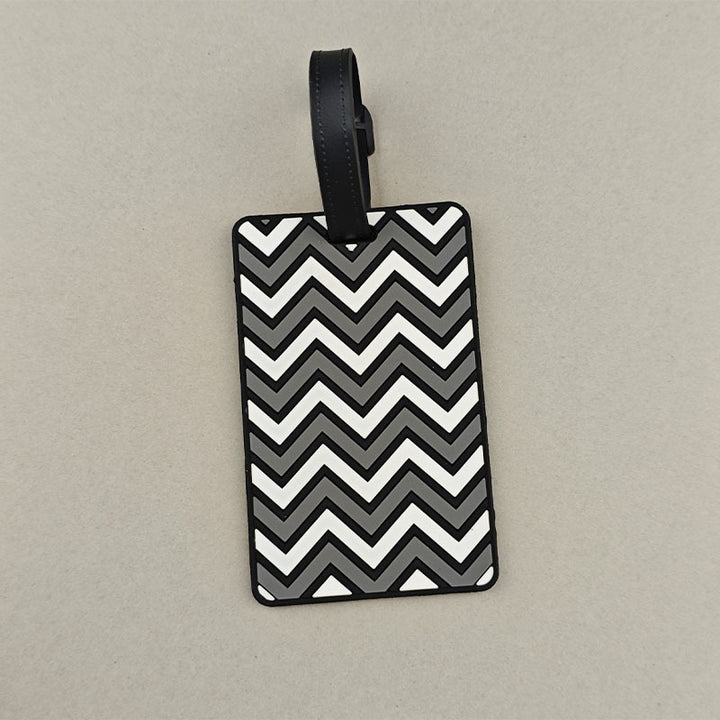 Unisex Chevron-mønster Reiseloggmerke Skanto