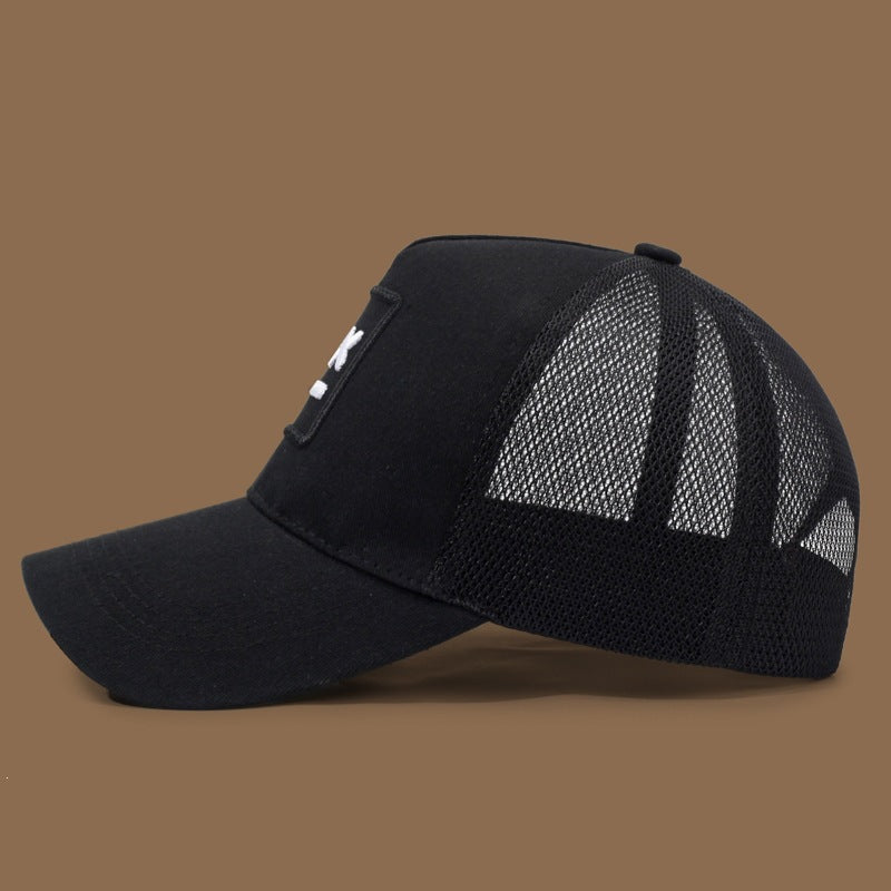 Dame Sports baseball caps med nett sider Skanto