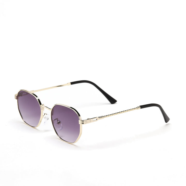 Dame moterik solbrille med ramme i høy kvalitet av metall og elegante linser Skanto