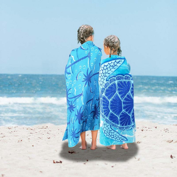 Strandhåndkle med unikt havskilpadde-design Skanto