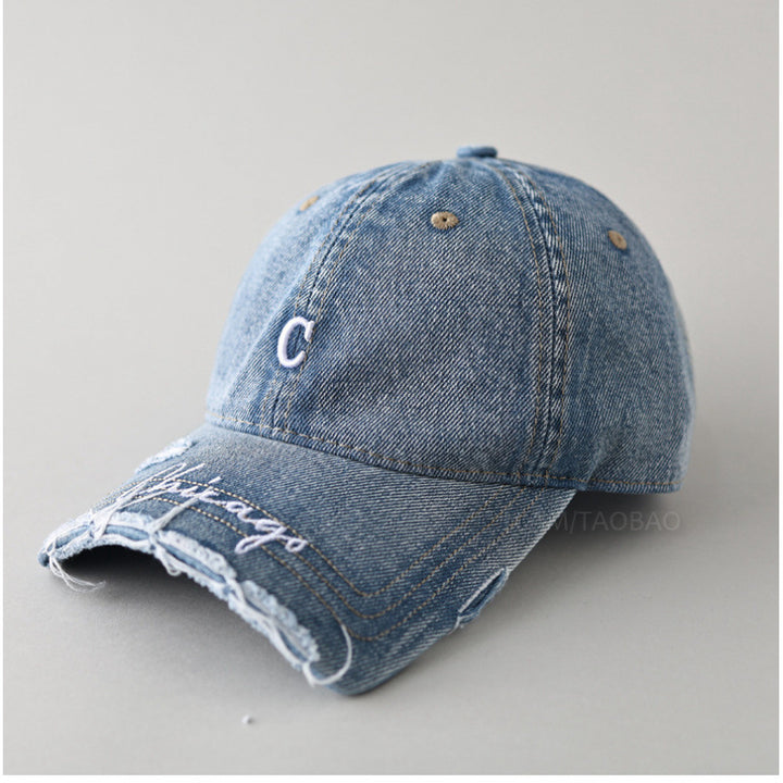 Kvinners slitt bomull baseball caps Skanto 1784083462
