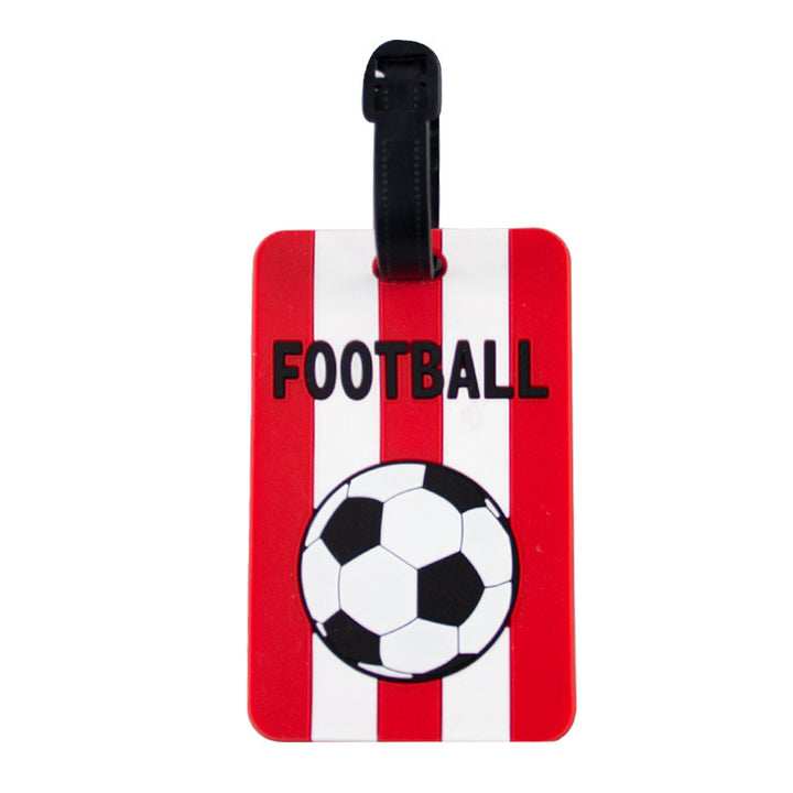 Fotball-tema Bagasjelapp Skanto