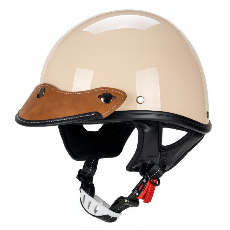 Retro Cruiser Motorsykkelhjelm Skanto