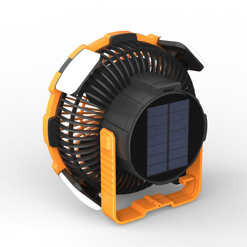 Bærbar solenergidrevet kjøleventilator Skanto