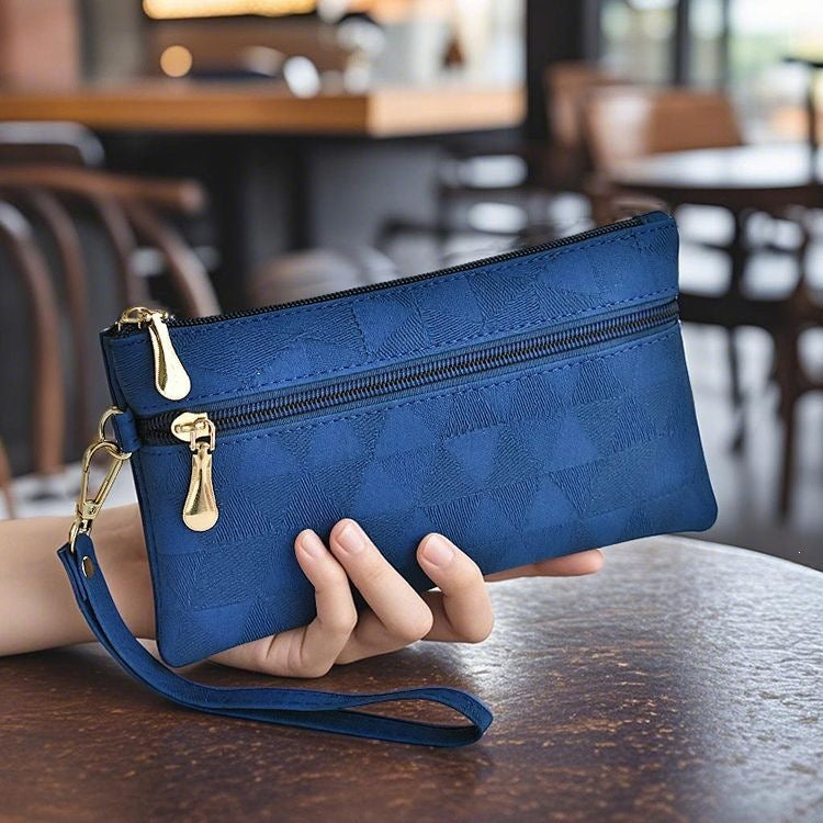 Elegant Clutch Med Praktisk Glidelås Skanto