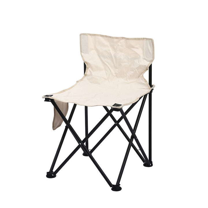 Faltestol med ergonomisk ryggstøtte og robust ramme Skanto