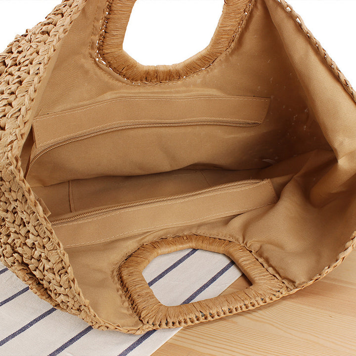 Large tote bag with folded design Skanto