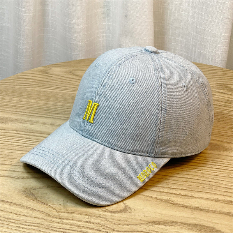 Herrebrodert denim baseballcaps Skanto