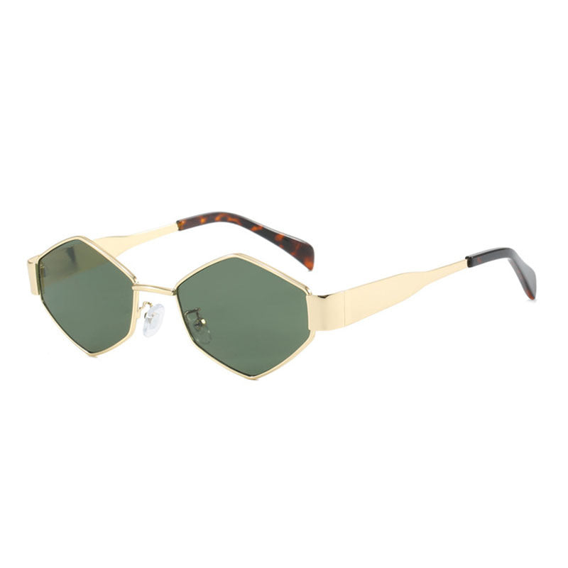Dame geometrisk solbrille Skanto