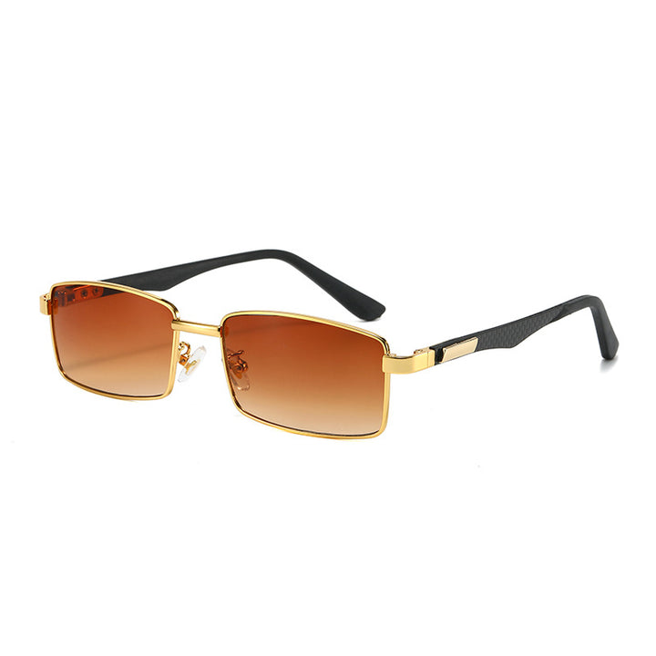 Dame trendy halvramsbriller med elegante detaljer Skanto