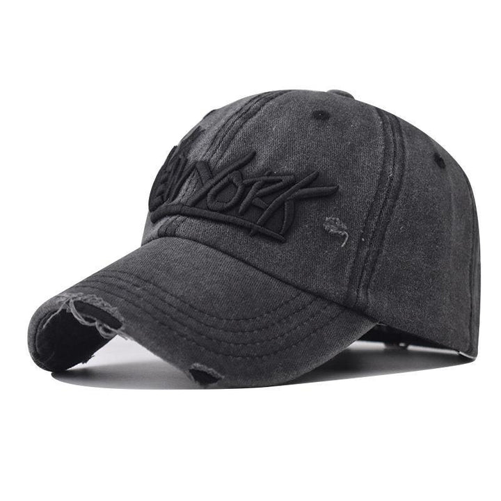 Herre Slitt Casual Brodert Caps Skanto