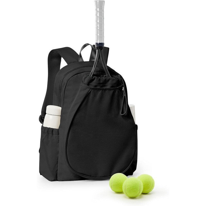 Sporty tennis backpack with specially shaped compartments for rackets and drinks Skanto