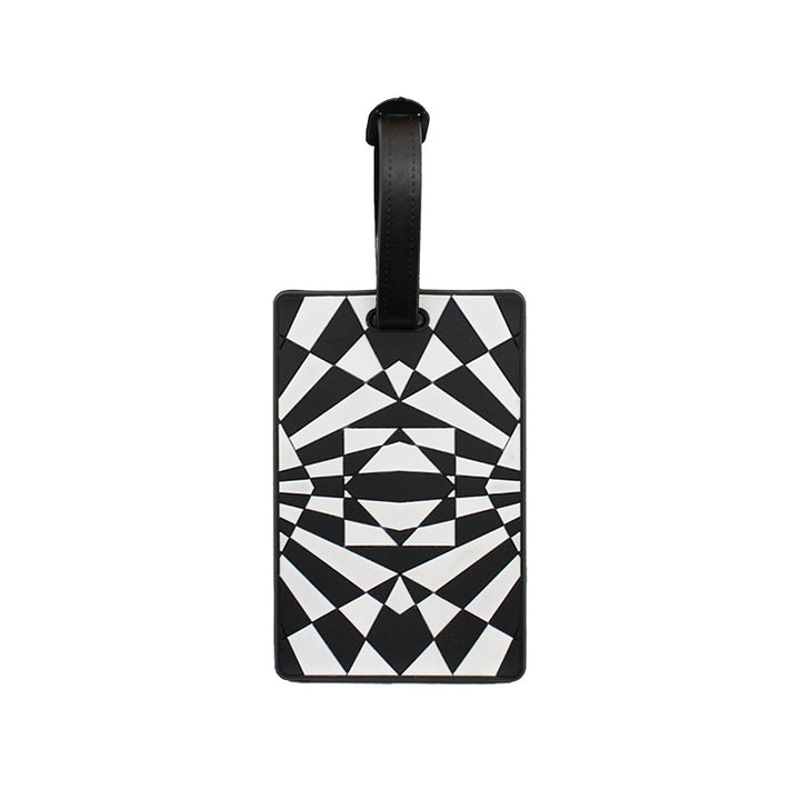 Unisex Bagasjevippe med moderne geometrisk design Skanto