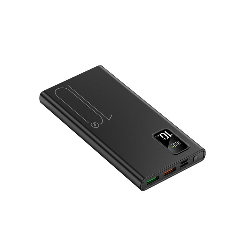 Høyytelses powerbank med integrert hurtigladingsfunksjon og LCD-skjerm Skanto