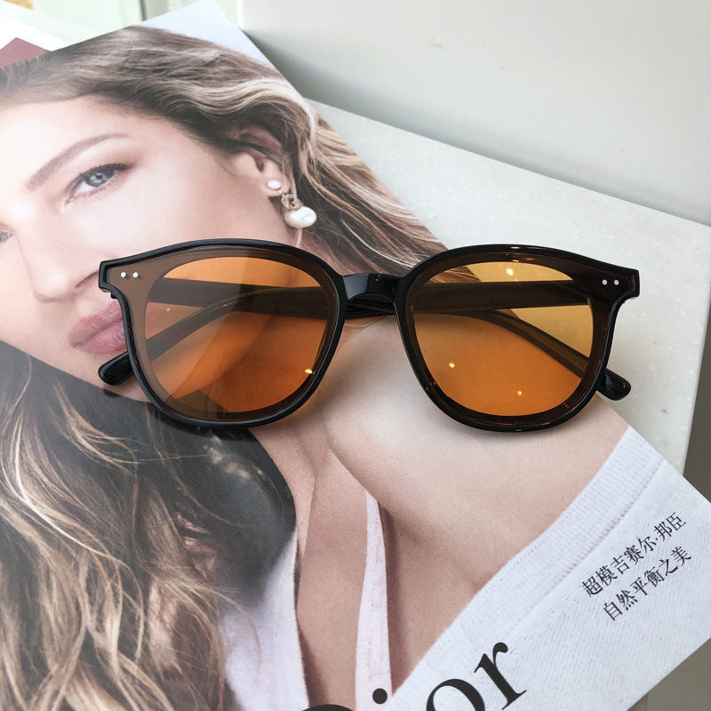 Dame Retro Cat Eye Solbriller Skanto