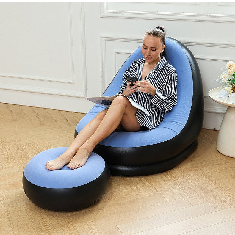 Kvinnenes oppblåsbare komfortsofa med ergonomisk ryggstøtte Skanto