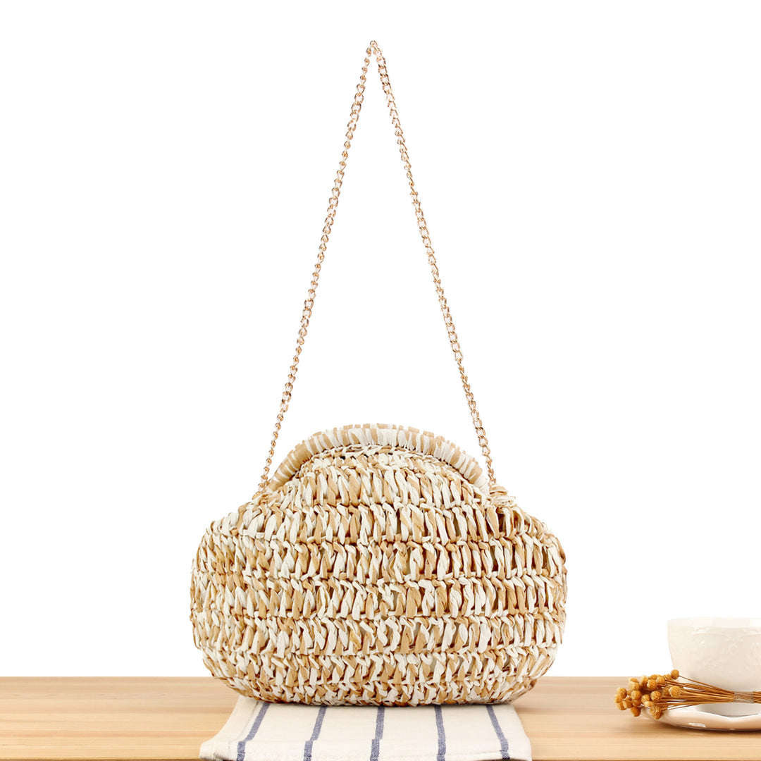 Shoulder bag with unique wave pattern Skanto