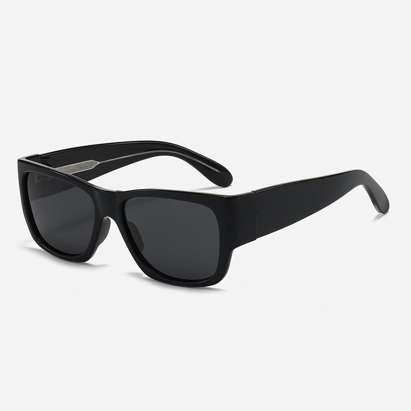 Herre Bold Square Frame Solbriller Skanto