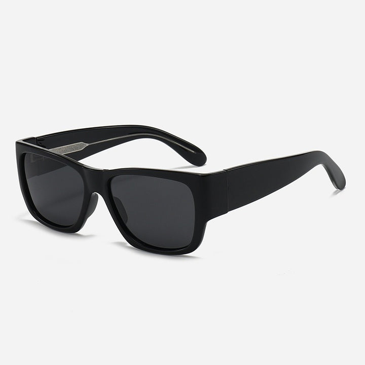Herre Bold Square Frame Solbriller Skanto