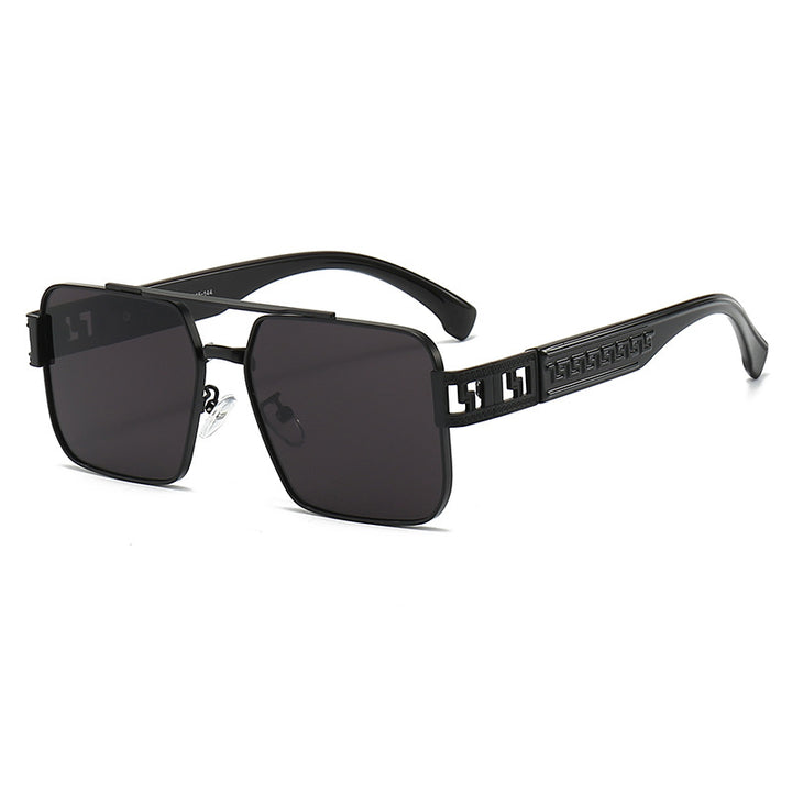 Dame kvadratisk solbrille med ergonomisk ramme og UV-beskyttelse Skanto