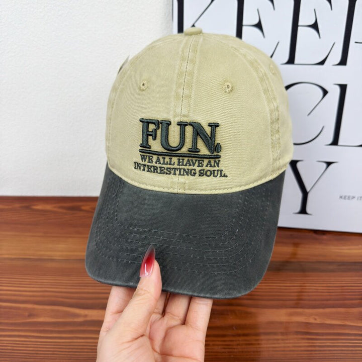 Kvinnenes morsomme broderte caps Skanto