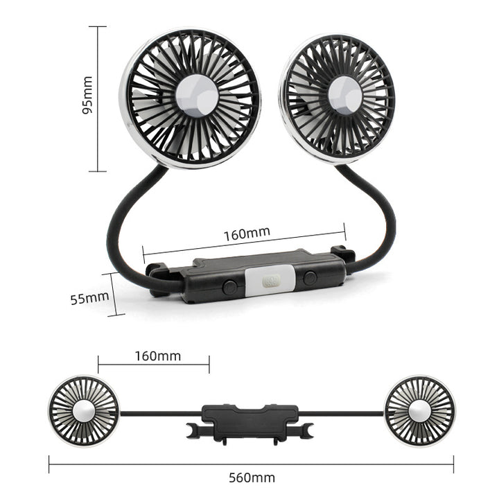 Unisex Dual-Function Oppladbar Klipsvifte Skanto
