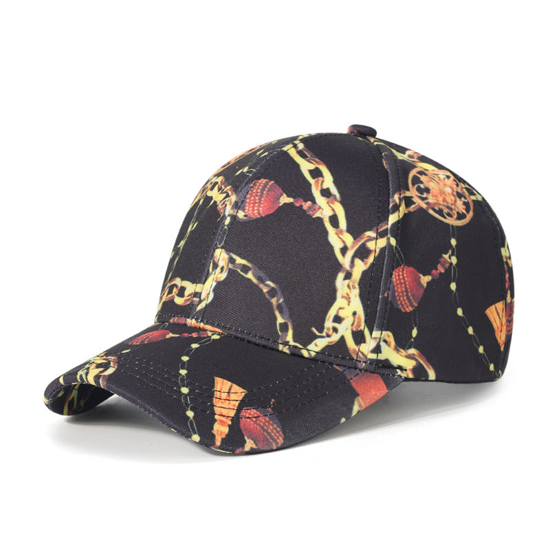 Kvinne Fashionable Kunstnerisk Trykk Baseball Cap Skanto