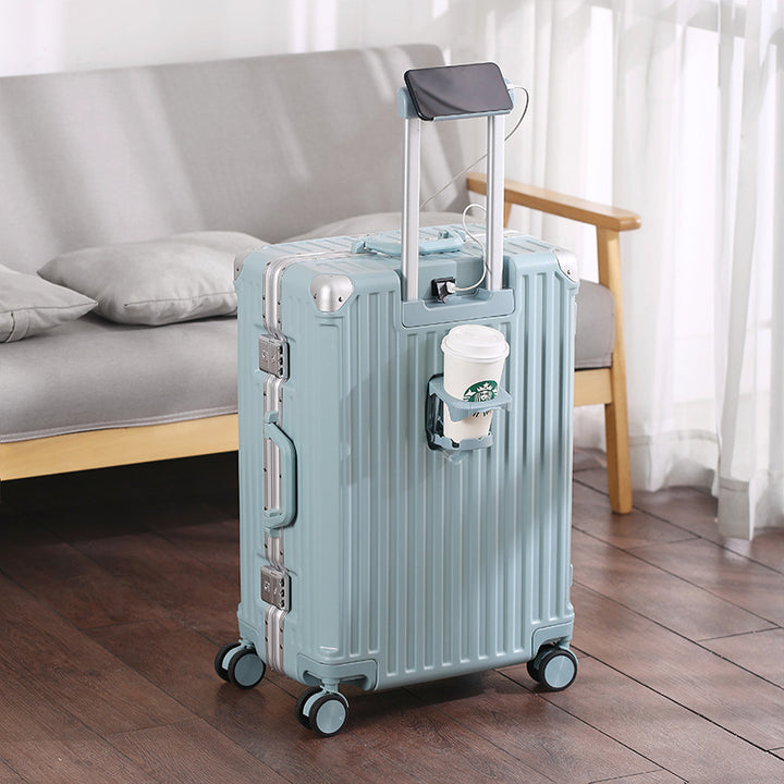 Unisex Sleek og Holdbar TSA-Vennlig Hard Shell Carry-On Koffert Skanto