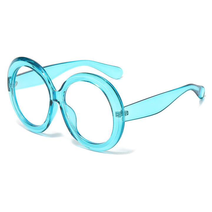 Dame moteriktig solbrille med stor ramme og UV-beskyttelse Skanto