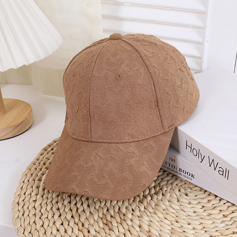 Kvinnens teksturerte motebaseballcaps Skanto