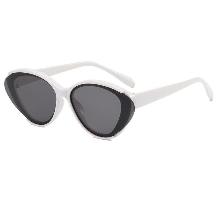 Dame Oversized solbrille med gradient Skanto