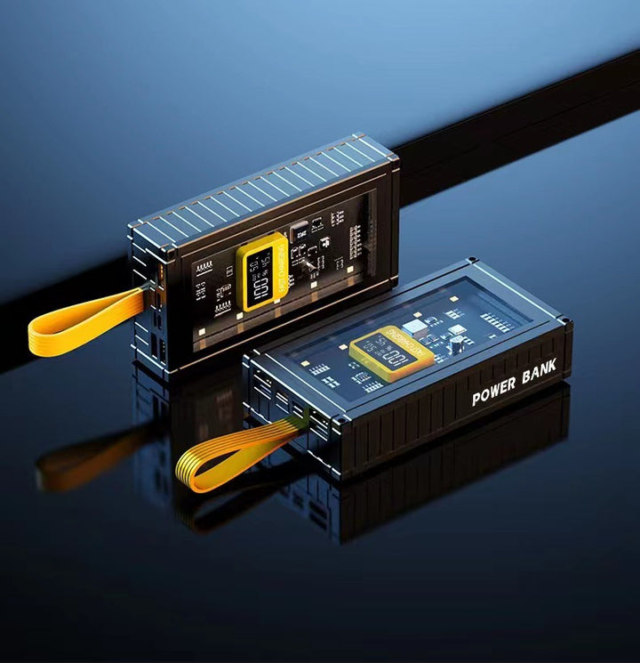 Høyytelses powerbank med LCD-skjerm og intelligent laderegulator Skanto