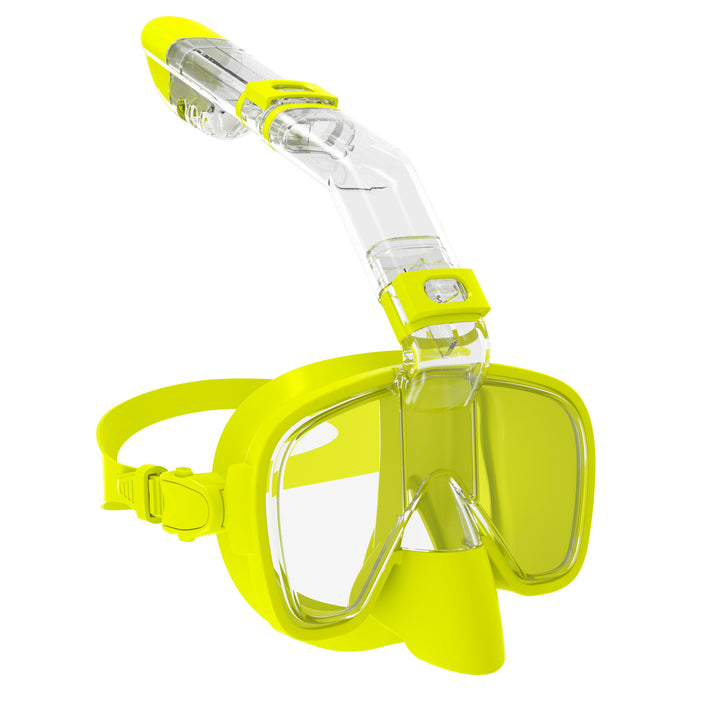 Komfortabel snorkelmaske med ergonomisk design Skanto