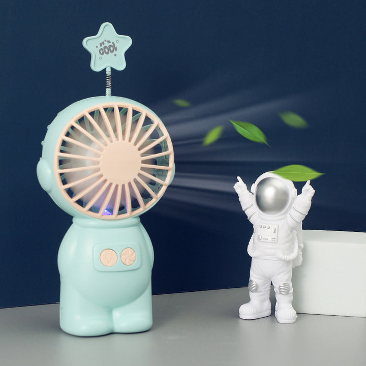 Unisex Bærbar Mini-vifte i lekent figurdesign Skanto