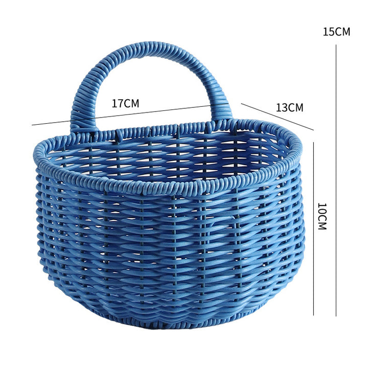Unisex Praktisk oppbevaringskurv med rundt design Skanto