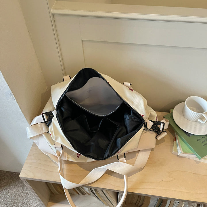 Sportslig reiseveske med elegant design og multifunksjonelle lommer Skanto