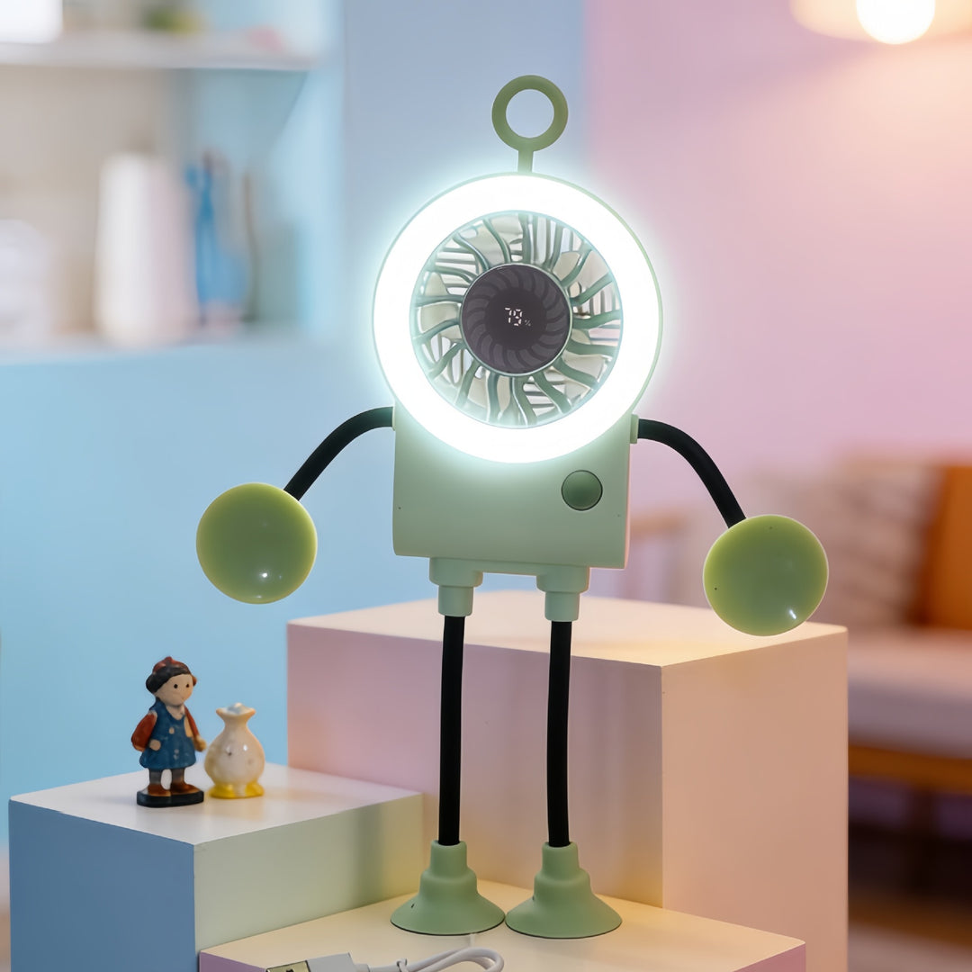 Dame kreativ bordvifte med LED-belysning og fleksibel design Skanto