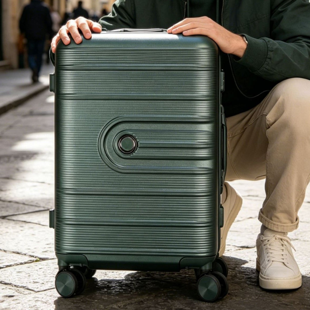 Unisex Kompakt Hard Shell Reise Trolley Skanto