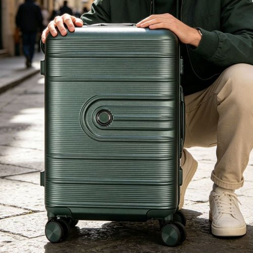 Unisex Kompakt Hard Shell Reise Trolley Skanto