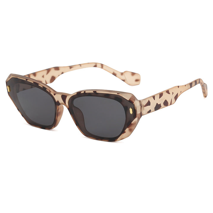 Dame futuristisk diamant-solbrille Skanto