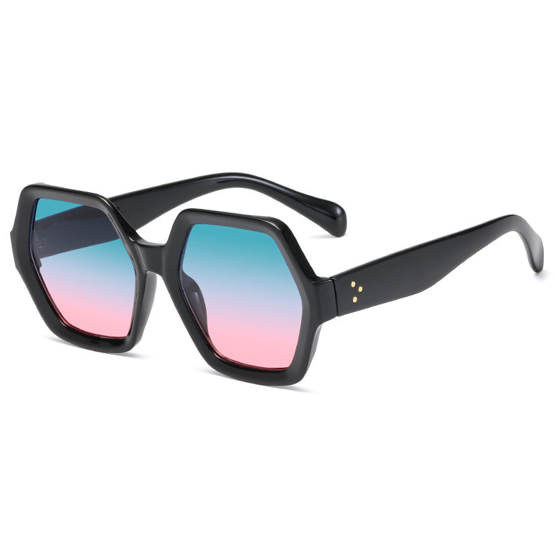 Dame geometrisk lesebrille i markant bikakestruktur-design Skanto