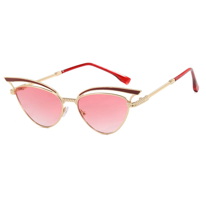Dame Cat-Eye Briller med filigran designelement Skanto