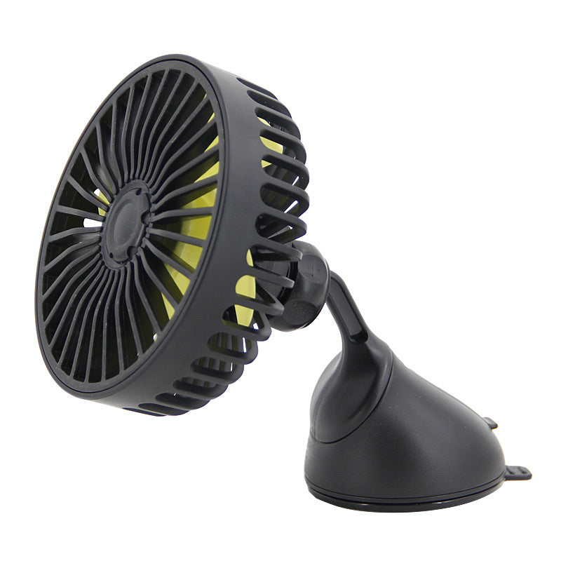 Justerbar Dobbelt-Hode Bil Ventilasjon Vifte Skanto