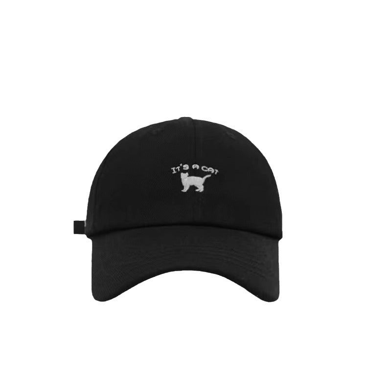 Kvinnenes Lekne Katt-Broderte Caps Skanto