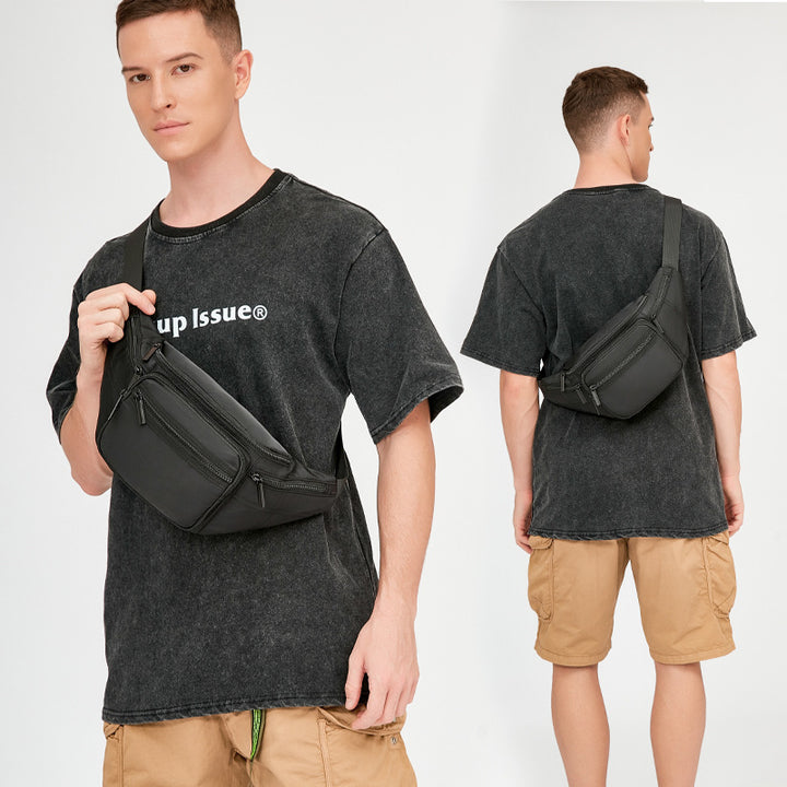 Multi-lomme Casual Fanny Pack Skanto