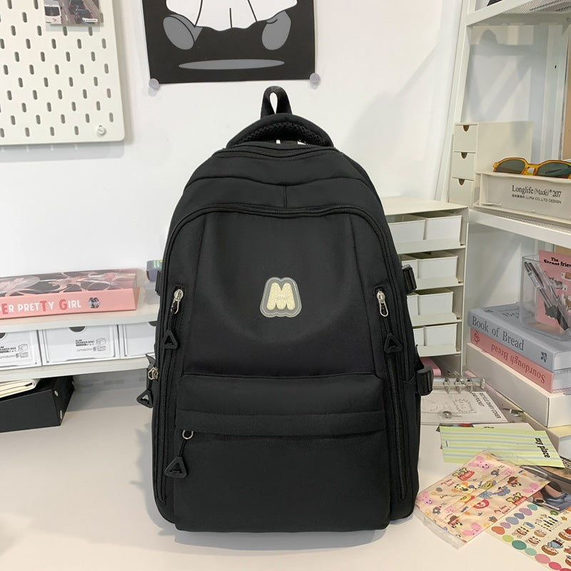 Ergonomisk Multi-Compartment Skole Ryggsekk