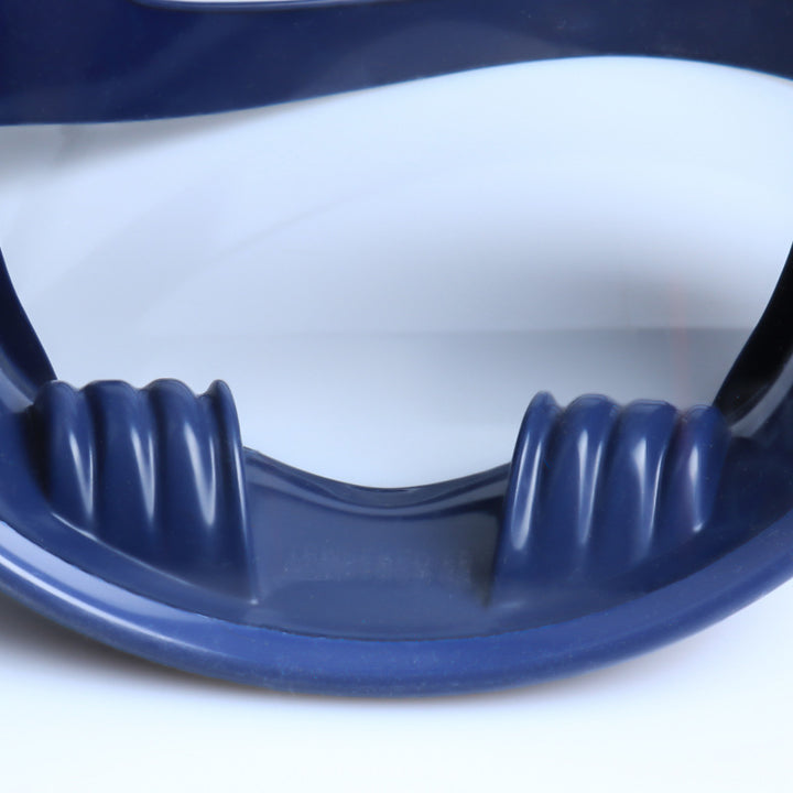 Svømme maske med ergonomisk silikontetning ring Skanto