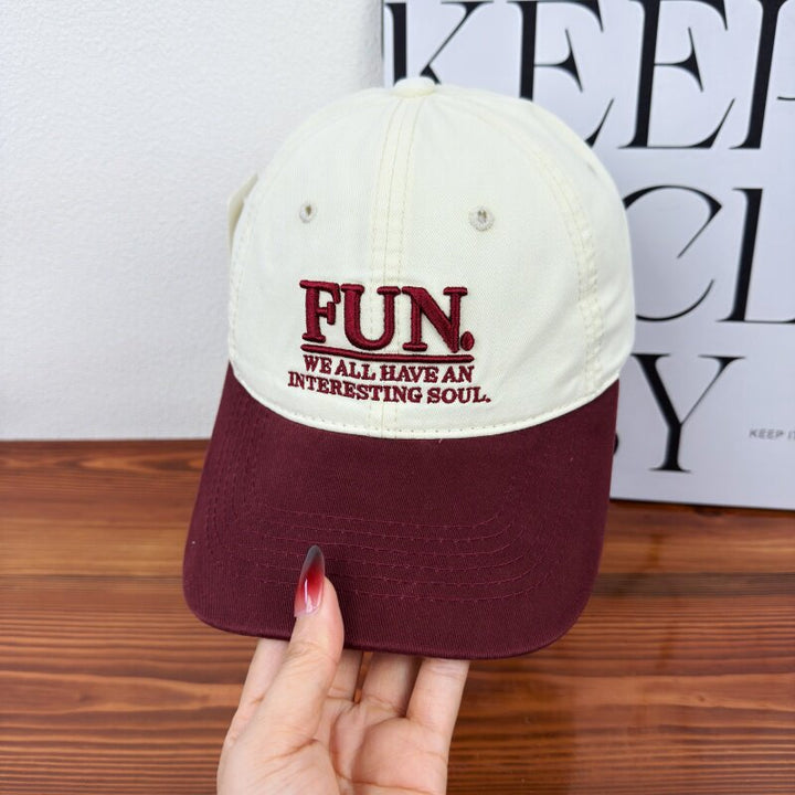 Kvinnenes morsomme broderte caps Skanto
