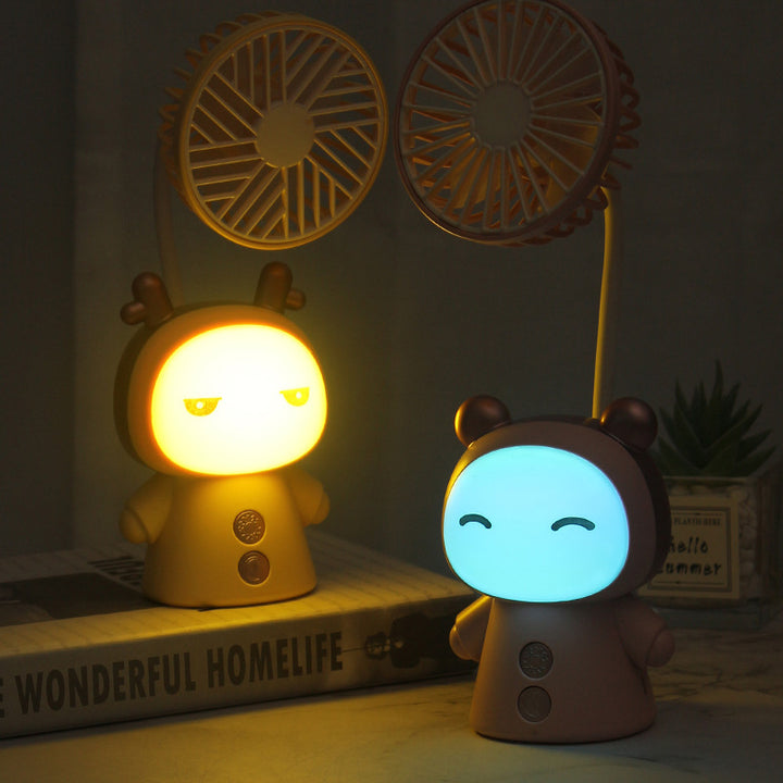 Unisex Kreativ Mini-Håndvifte med fleksibel neigearm Skanto