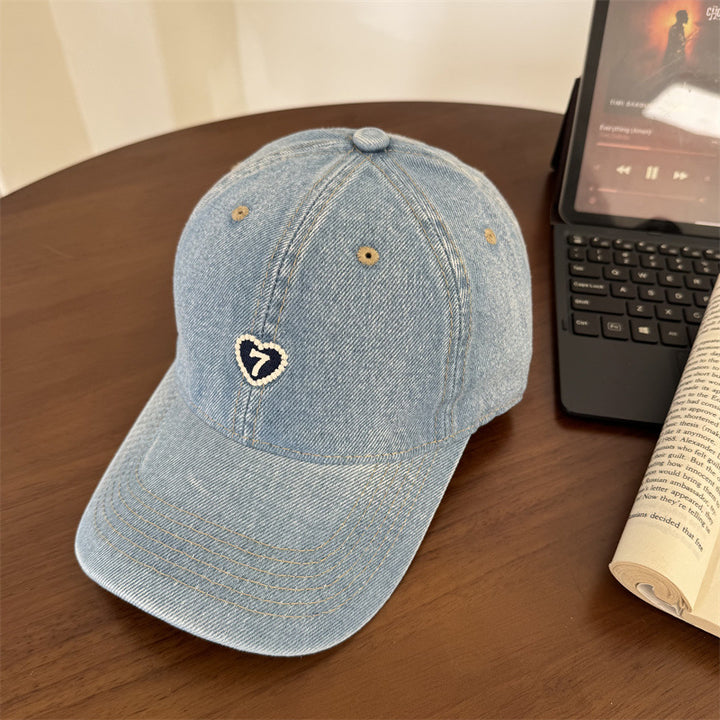 Kvinne Denim Baseball Cap Skanto